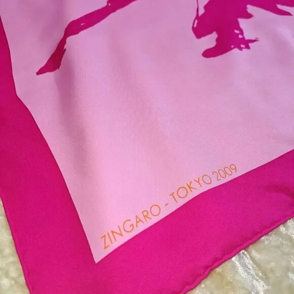 Hermes Silk Scarf Zingaro Tokyo EUC
